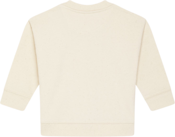 Bagsiden af Baby Changer sweatshirt i farven Natural Raw fra Zo24 Printhouse – blød og behagelig, perfekt til tryk med eget design.