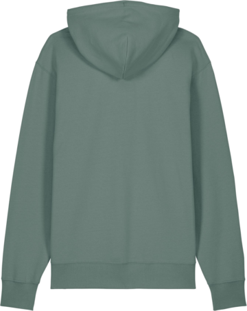 Ryggen af Cruiser 2.0 hoodie i Green Bay fra Zo24 Printhouse – skab din egen unikke stil med personligt print.