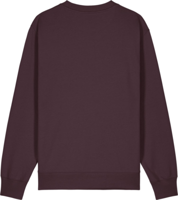 Bordeaux Stanley Stella Changer 2.0 sweatshirt set bagfra – perfekt til specialdesign hos Zo24 Printhouse.