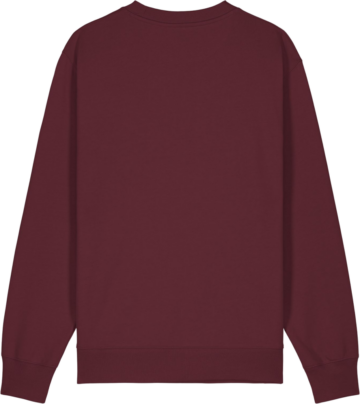 Bordeaux Stanley Stella Changer 2.0 sweatshirt set bagfra – perfekt til specialdesign hos Zo24 Printhouse.