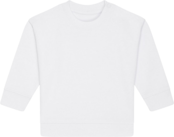 Baby Changer sweatshirt i hvid – design din egen hos Zo24 Printhouse.