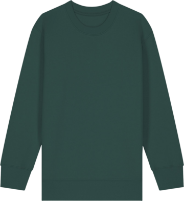 Glazed Green Mini Changer 2.0 sweatshirt med lange ærmer fra Zo24 Printhouse, perfekt til tryk og personlig design.