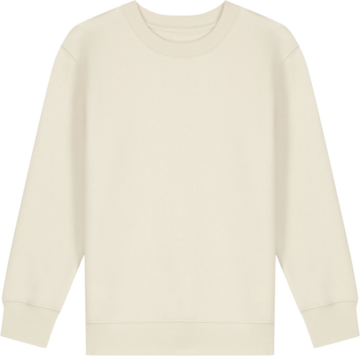 Mini Changer 2.0 sweatshirt i farven Natural Raw fra Zo24 Printhouse, perfekt til tryk og personlig design.