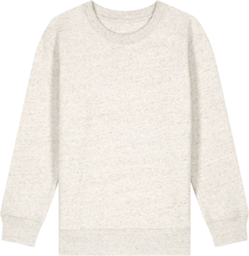Mini Changer 2.0 sweatshirt i farven Eco-heather fra Zo24 Printhouse, ideel til tryk og personlig design.
