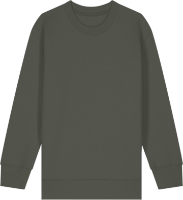 Mini Changer 2.0 sweatshirt i farven Khaki fra Zo24 Printhouse, ideel til tryk og personlig design.