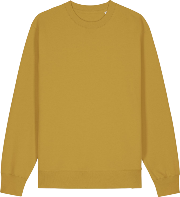 Stanley Stella Changer 2.0 sweatshirt i sennepsgul – trendy og velegnet til personligt print hos Zo24 Printhouse.