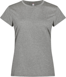 Basic Active-T Women Grey Melange