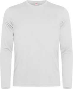 Basic Active-T L/S Men White