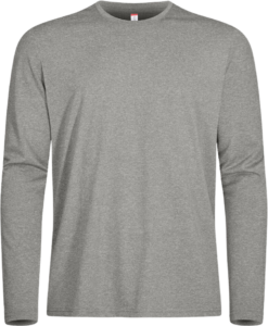 Basic Active-T L/S Grey Melange