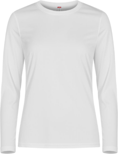 Basic Active-T L/S Women White