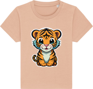Sød tiger Baby Creator Fraiche Peche