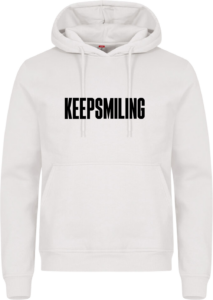 Keep smiling Miami Hoodie Off White