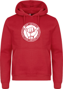 Keep smiling Miami Hoodie Red
