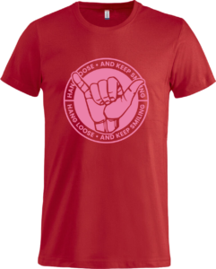 Keep smiling Basic-T Red