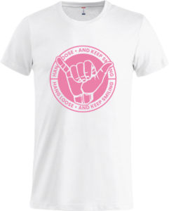 Keep smiling Basic-T White