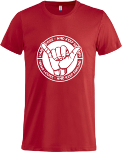 Keep smiling Basic-T Red