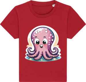 Sød blæksprutte Baby Creator Red