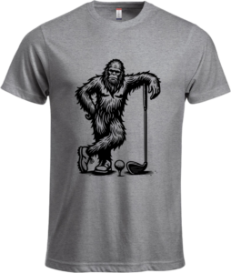 Golf bigfoot New Classic-T Grey Melange