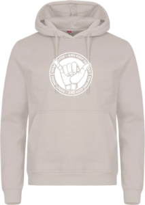 Keep smiling Miami Hoodie Stone