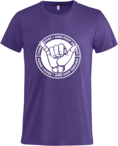 Keep smiling Basic-T Bright Lilac