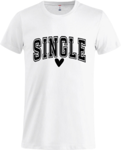 Single Basic-T White