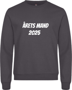 Årets mand 2025 Miami Roundneck Metal Grey
