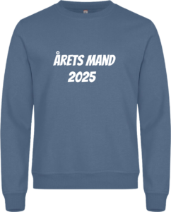 Årets mand 2025 Miami Roundneck Steel Blue