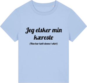 Jeg elsker min kæreste Stella Muser Blue Soul