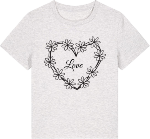 “Love” Stella Muser Cool Heather Grey