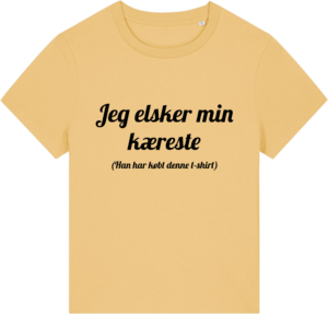 Jeg elsker min kæreste Stella Muser Nispero