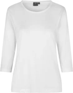 PRO Wear T-shirt |¾ ærmet | dame Hvid