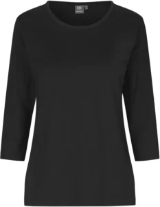 PRO Wear T-shirt |¾ ærmet | dame Sort