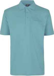PRO Wear poloshirt | lomme Støvet aqua