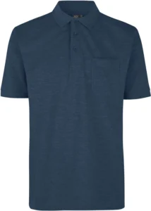 PRO Wear poloshirt | lomme Blå melange