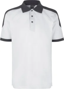 PRO Wear poloshirt | kontrast Hvid