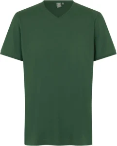 PRO Wear CARE T-shirt | v-hals Flaskegrøn