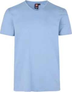 PRO Wear CARE T-shirt | v-hals Lys blå