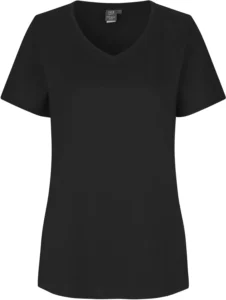 PRO Wear CARE T-shirt | v-hals | dame Sort