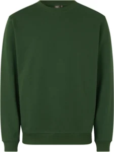 PRO Wear CARE sweatshirt | ubørstet Flaskegrøn