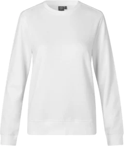 PRO Wear CARE sweatshirt | ubørstet | dame Hvid
