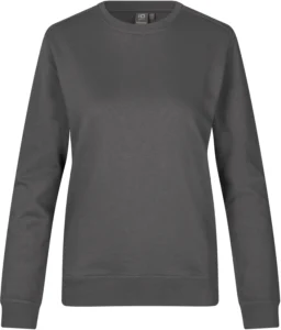 PRO Wear CARE sweatshirt | ubørstet | dame Silver grey