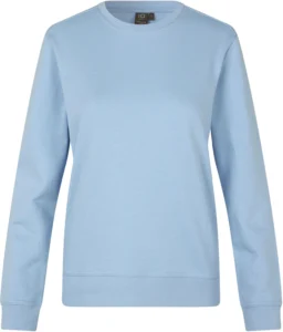 PRO Wear CARE sweatshirt | ubørstet | dame Lys blå