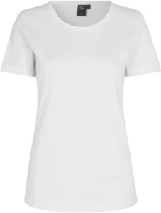 Interlock T-shirt | dame Hvid