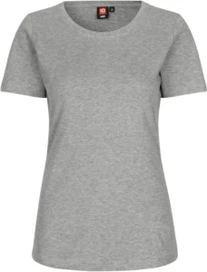 Interlock T-shirt | dame Grå melange