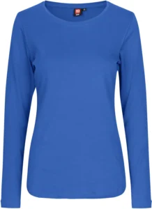 Interlock T-shirt | l/æ | dame Azur