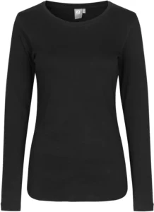 Interlock T-shirt | l/æ | dame Sort