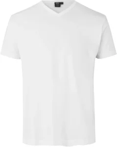 T-TIME® T-shirt | v-hals Hvid