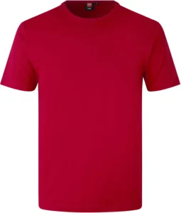 Interlock T-shirt Rød