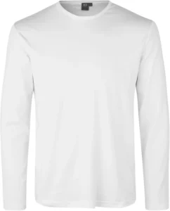 Interlock T-shirt | l/æ Hvid