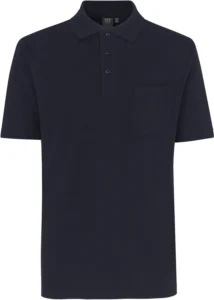 Poloshirt klassisk Navy